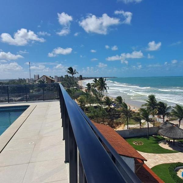 Porto Oceano Flat - Pé na Areia - Vista-Mar - Porto de Galinhas - Foto 4