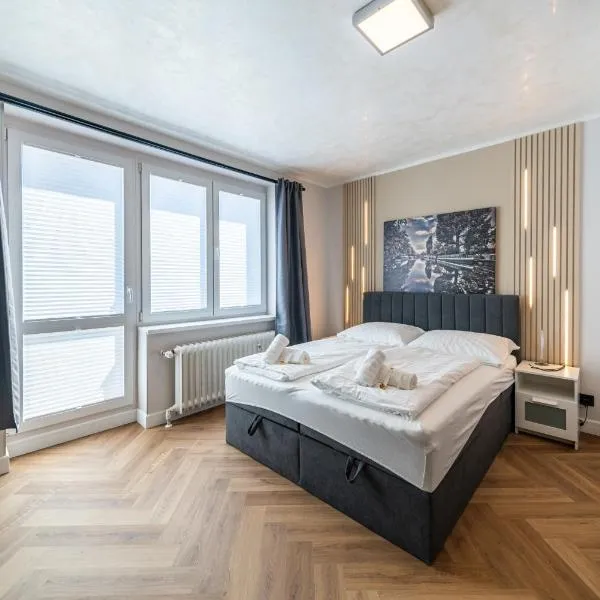 Karlín Skyline Terrace Residence by LivingClub, отель в Праге