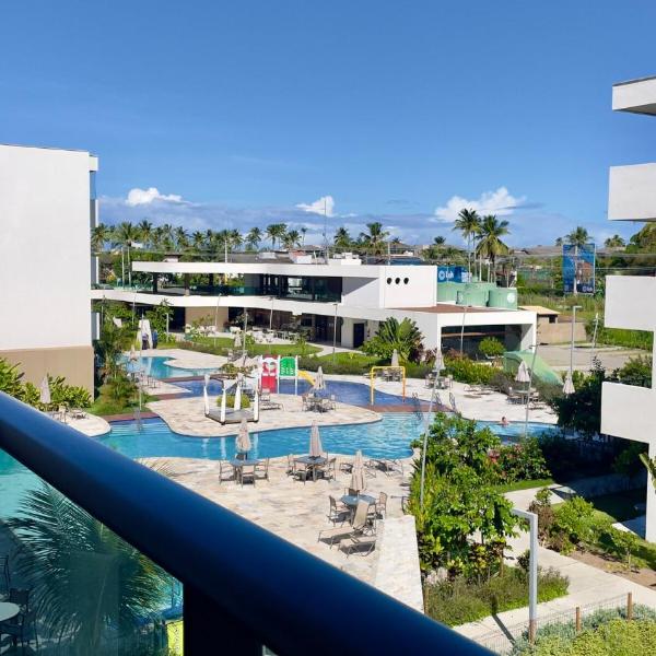 Makia Muro Alto - Porto de Galinhas - Flat para 5 pessoas vista piscinas - Foto 4