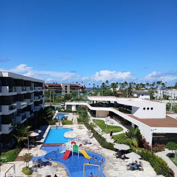 Makia Muro Alto - Porto de Galinhas - Flat para 5 pessoas vista piscinas