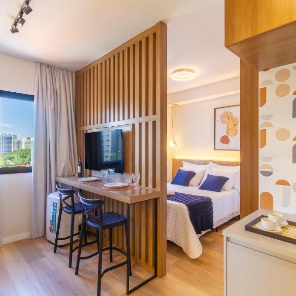 E1007 Apartamento Luxuoso Próximo Vila Madalena Faria Lima & Metrô