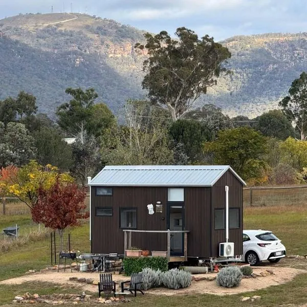 Little Lady Cabin by Tiny Away、Rylstoneのホテル