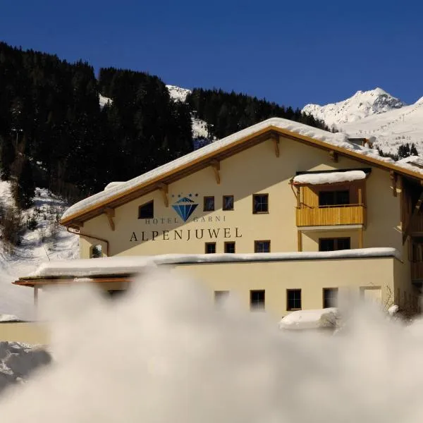 Hotel Garni Alpenjuwel, hotel Serfausban