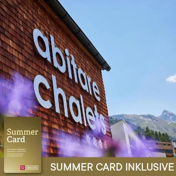 abitare chalets, hotell Obergurglis