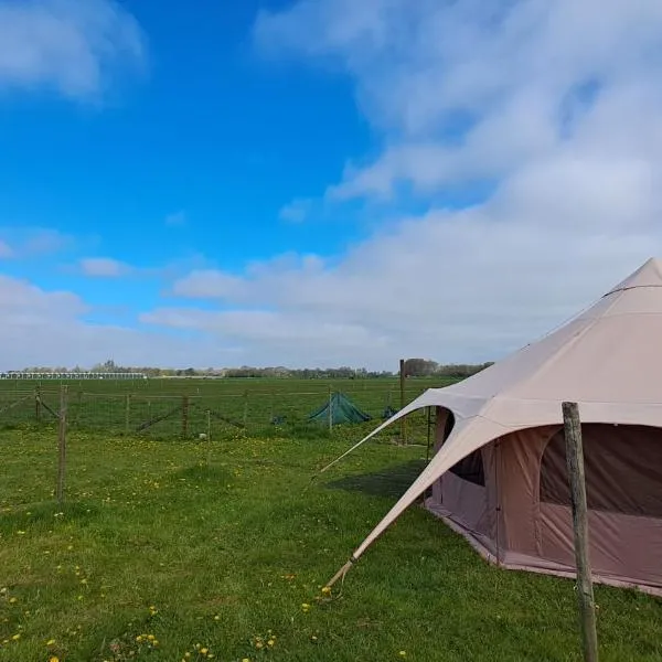Yurt-tent: Hensbroek şehrinde bir otel