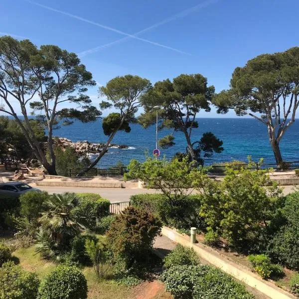 T2 Face à la mer Calanque du Capelan Bandol, hotel in Bandol