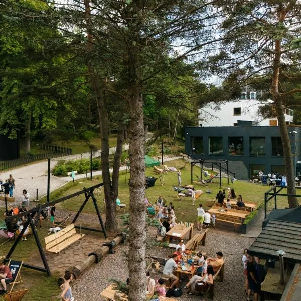Narusa Leśna Przystań, hotel em Frombork