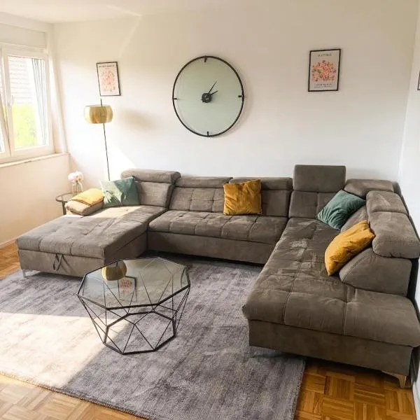 Vaste appartement avec parking gratuit, borne dispo et espace de travail, khách sạn ở Illkirch-Graffenstaden