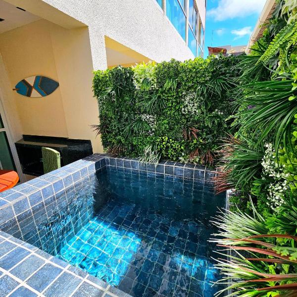 Luxuoso e Completo no Waikiki Garden (COM e SEM Piscina privativa), Centro de Porto by HM - Foto 4