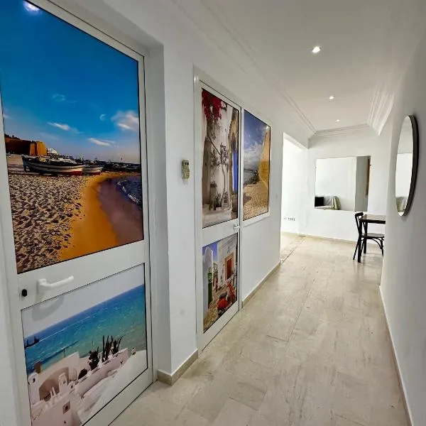Appartement hyper centre avec vue exceptionnelle de Hammamet, viešbutis Hamamete