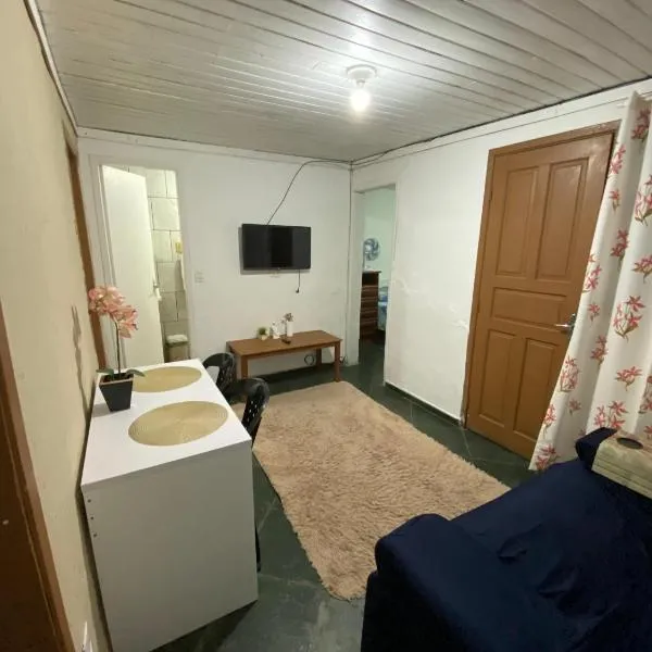 Casa aconchegante com dois quartos mais área externa、テレゾポリスのホテル