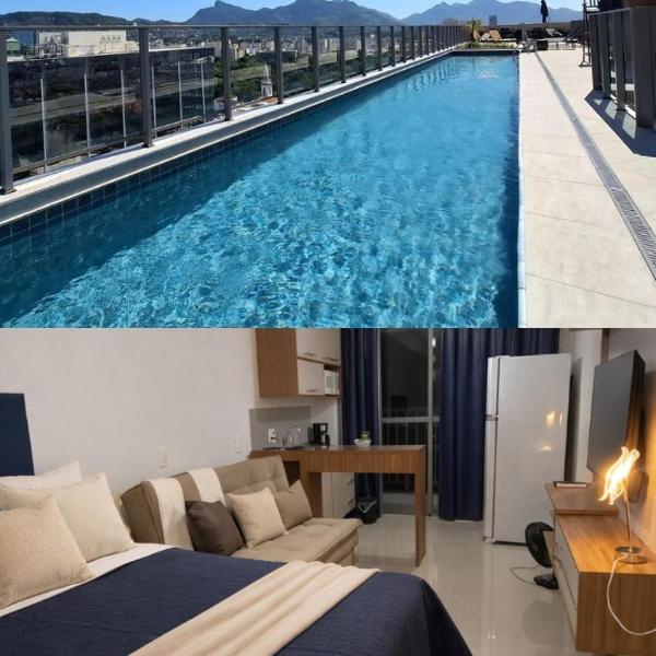 Metrô na porta e Piscina - Até 4 pessoas - Centro