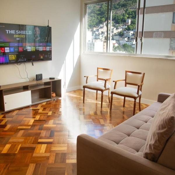 Copacabana | Apto p 9, vaga, Wi-Fi e Smart TV