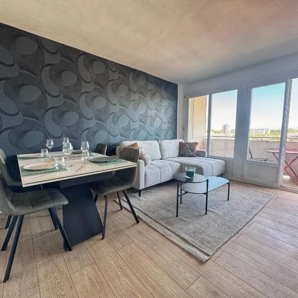 Le Carnot Appartement avec vue sur le Vercors、ヴァランスのホテル