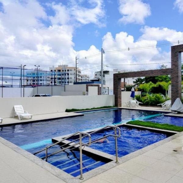 Apto 2 quartos c Ar, Piscina e Varanda, Praia de Aruana - Foto 4