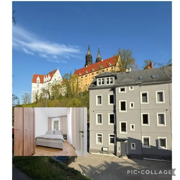 Panorama Apartments an der Seilbahn unterhalb der Albrechtsburg - Parkplatz und Wi-Fi - FREE, отель в городе Майсен