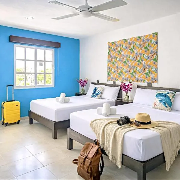 Boutique Suites Romantic King, Family & Deluxe 2 Bed, Walk to Beach Cenote & 5th Ave PDC, khách sạn ở Playa del Carmen