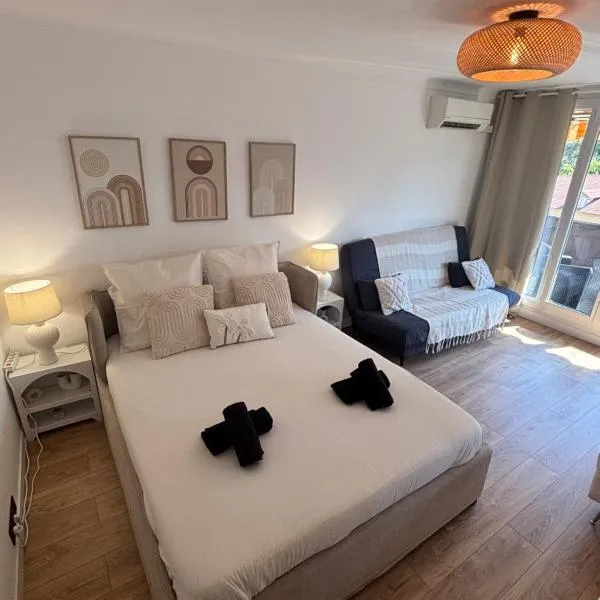 Spacieux studio proche gare, Hotel in Menton