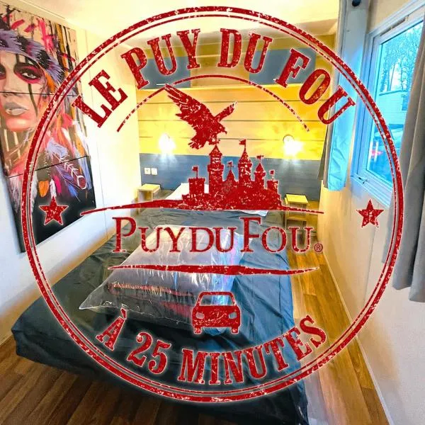 Loggia Confort Clim 2ch 5per Puy du Fou، فندق في La Boissière-de-Montaigu