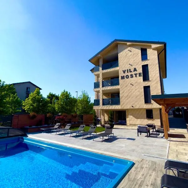 Villa Moste Ljubljana - Modern apartments with Pool, EV station & free parking、リュブリャナのホテル