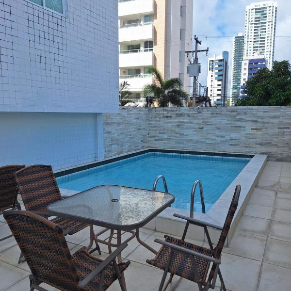 Parador Manaíra, 2 quartos, 350m da praia, cama king , 2wc - Foto 4