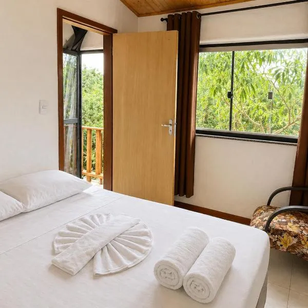 Casa com 2 suítes em Lavras Novas, מלון באורו פרטו