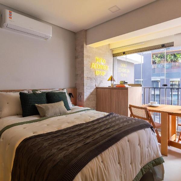 VMD407 - Studio na Vila Madalena próximo ao metrô