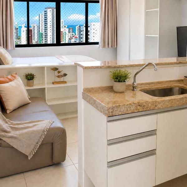 Golden Home shopping 2003 Flat-Boa Viagem- Com Piscina - Foto 3