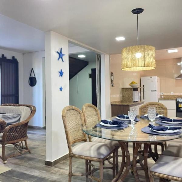 Casa Pé na areia Itapoá-SC 35 metros da praia com vista para o mar - Foto 4
