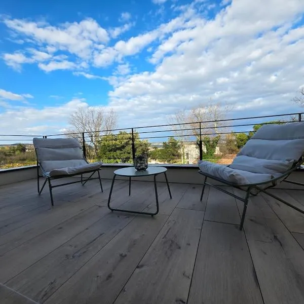 Studio a la campagne Ardechoise, hotel v destinácii Saint-Georges-les-Bains