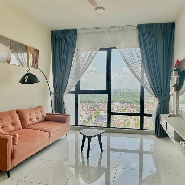 Midvalley Southkey Mosaic 2BR Suite Homestay by Jfive, hotel a Johor Baharu