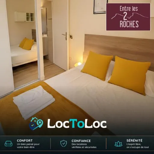 Viesnīca Appart'Hôtel Entre les 2 Roches pilsētā Prissé
