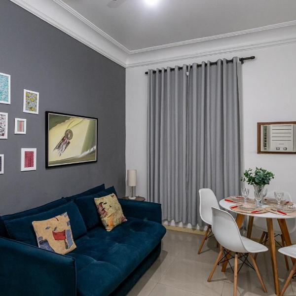 Apartamento em Copacabana com Conforto para 5
