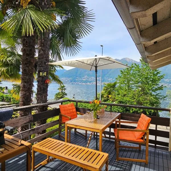 Viesnīca Casa Lupo on Lago Maggiore - Beautiful lake view pilsētā Vira