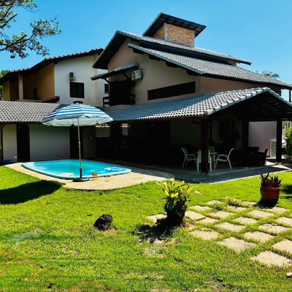 Casa Família Costa do Sol com piscina e 150m da praia