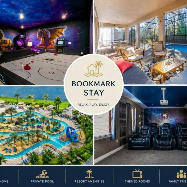 8 BR Resort Home with Pool, Spa and Theater، فندق في كيسيمي