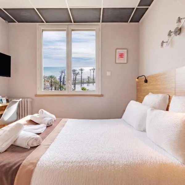 Logis Mar I Sol - Hôtel Restaurant en bord de Mer – hotel w mieście Saint-Cyprien