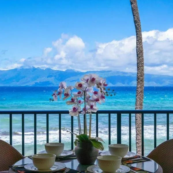Oceanfront Remodeled-30 Feet to Ocean-Central AC-Highly Sought After,拉海納的飯店