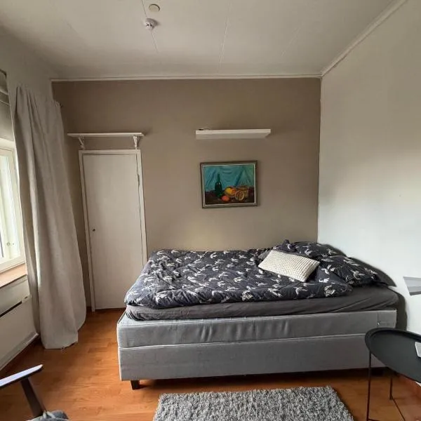 Vaasa में, होटल Snygg studio lägenhet Wolffskavägen 21