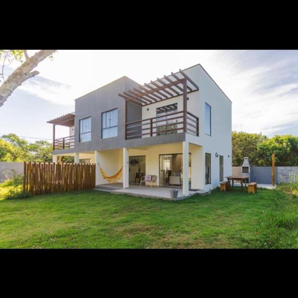 Casa Pontal do Pero Pe na Areia com Ar e Pet Friendly