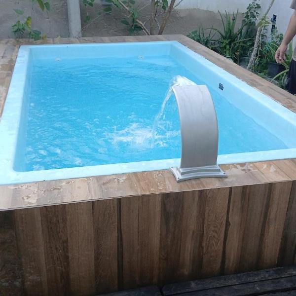 APÊ Búzios 1 quarto até 4 pessoas com piscina, churrasqueira e garagem 5 minutos, perto do mirante do pai vitorio da praia - Foto 2