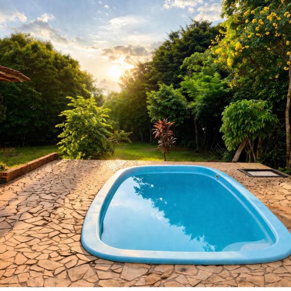 Casa de Campo com Piscina Bilhar e Natureza