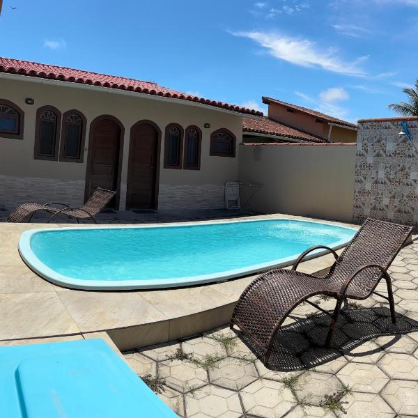 Orla 500 - Casa inteira 15 pessoas - Com Piscina - 500 Metros da Praia - Churrasqueira e muito mais