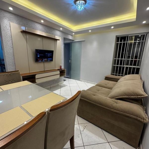 Apartamento super confortável próximo do Shopping , byd, polo industrial, teatro cidade do saber, prefeitura, condomínio com portaria 24 horas