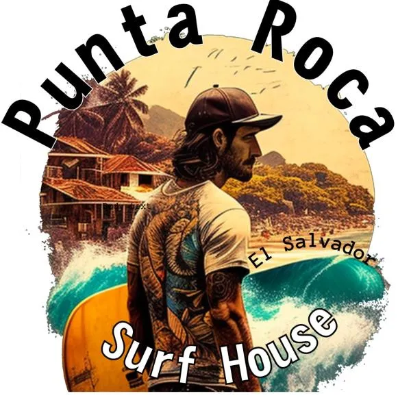 Punta Roca Surf House, hotel in El Majahual