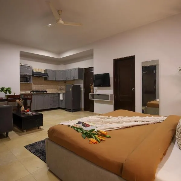 BedChambers Serviced Apartments, Near Golf Course Road, hotel v destinaci Gurgáon