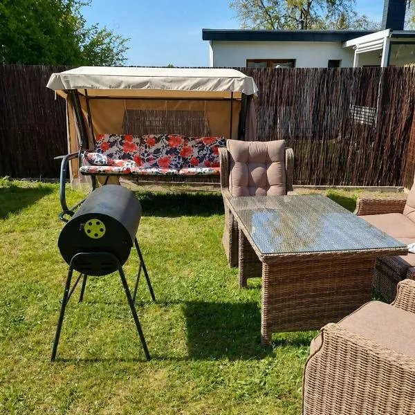 Apartament 70 m2 z podwórkiem i grillem, 150 m od jeziora, hotel i Charzykowy