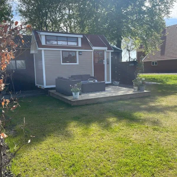 Op zoek naar een leuke overnachting Te huur Prachtig Tiny House De Hutte, hotel Siddeburen városában