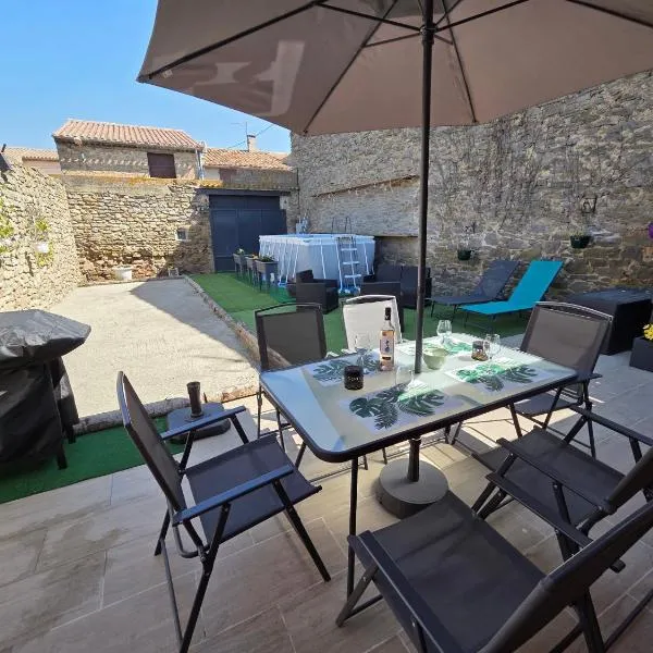 L'Enclos de Nathalie et Jacques、Rieux-Minervoisのホテル