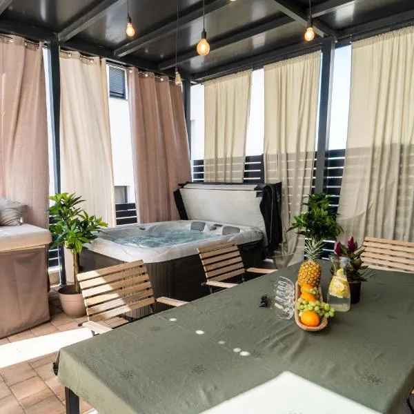 Green Heaven Jacuzzi & Sauna、ザダルのホテル